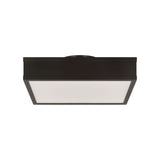Merton Square LED Semi-Flush 12", Aged Iron