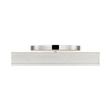Merton Square LED Semi-Flush 16", Polished Nickel