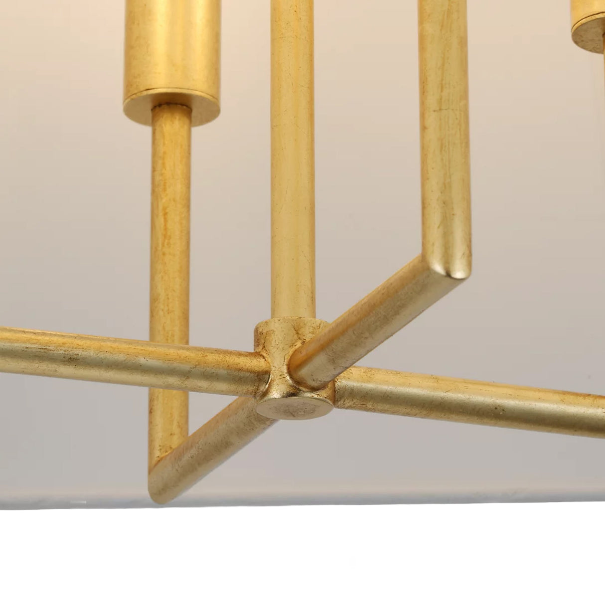 Bellara Large Pendant 20", Gilded Brass