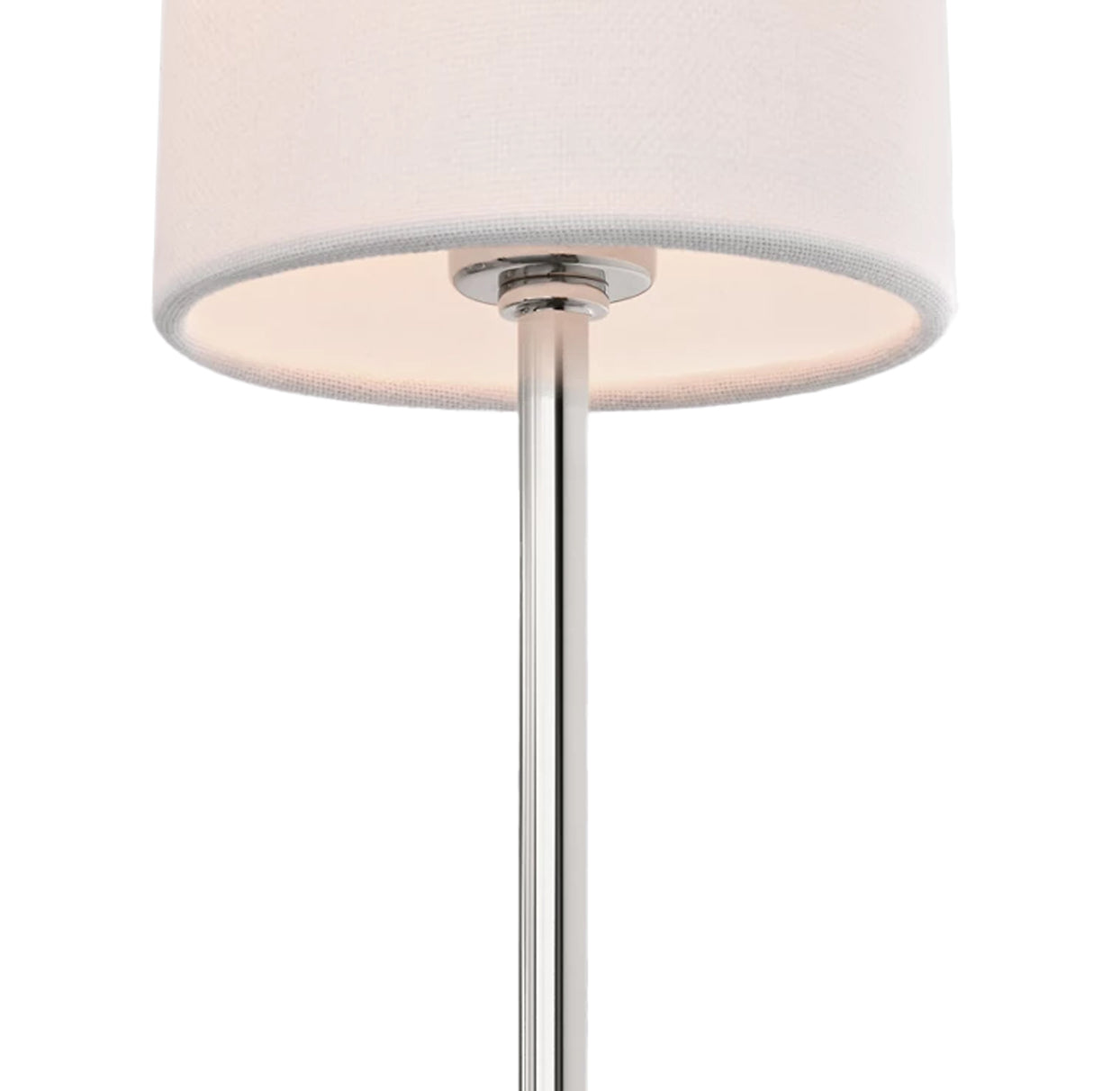 Ashby Double Wall Sconce 14", Polished Nickel and Mirror Glass