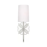 Ashby Wall Sconce 14", Polished Nickel and Mirror Glass