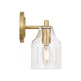 Radwell 2 Light Vanity 13", Gilded Brass