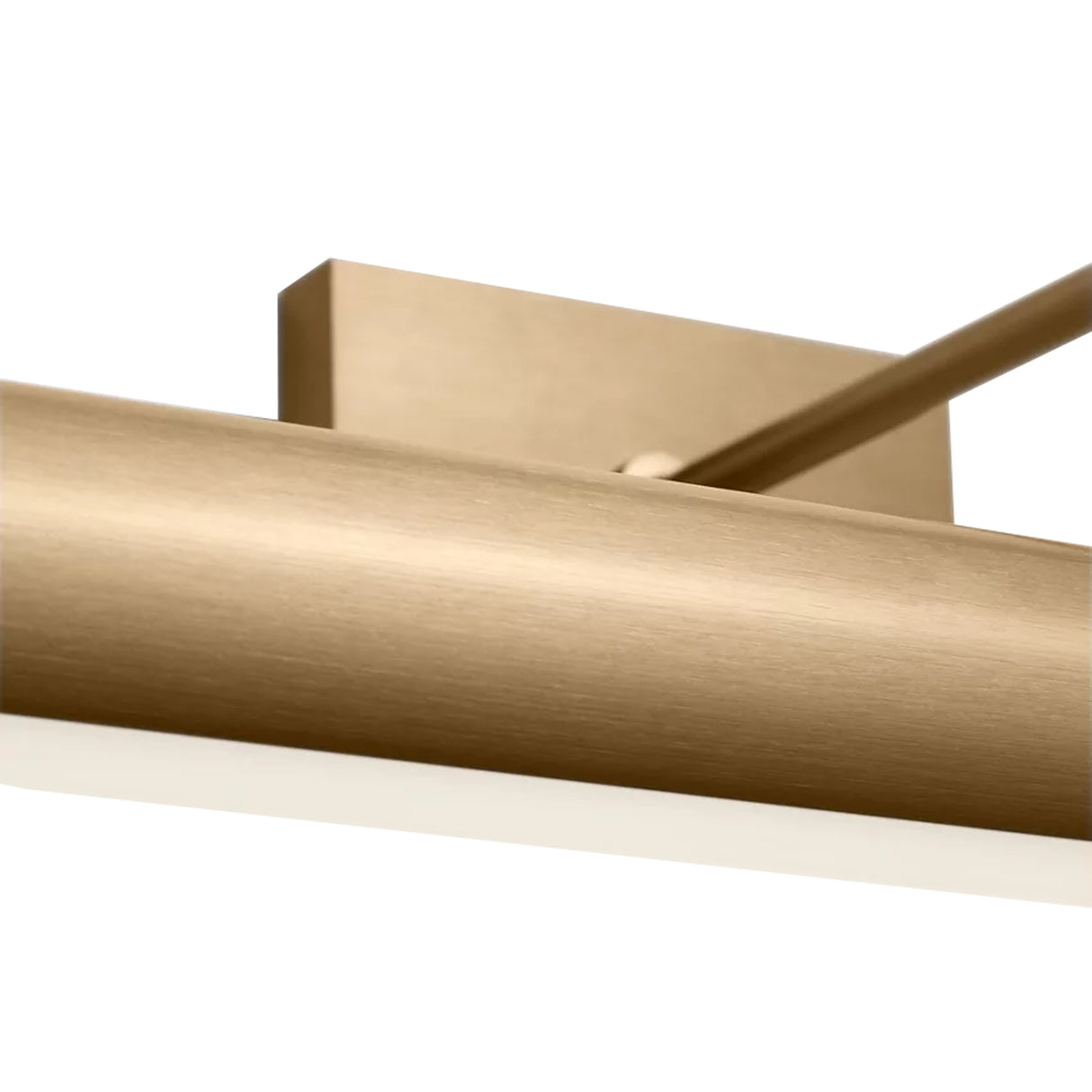 Norwell LED Picture Light 24", Satin Brass