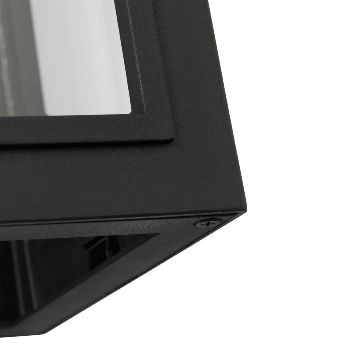 Barlow Outdoor Wall Light, Medium 19", Textured Black
