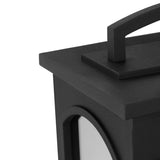 Barlow Outdoor Wall Light, Medium 19", Textured Black