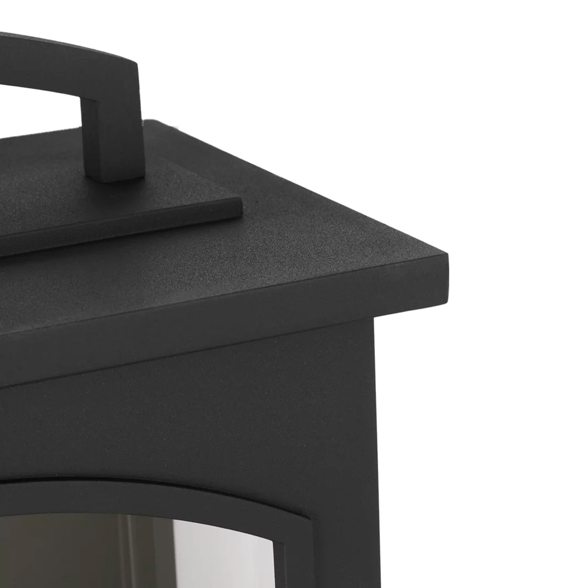 Barlow Outdoor Wall Light, Large 24", Textured Black
