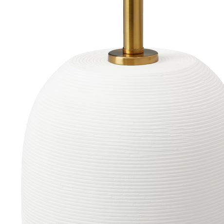 Nolette Large Table Lamp 29", Matte White