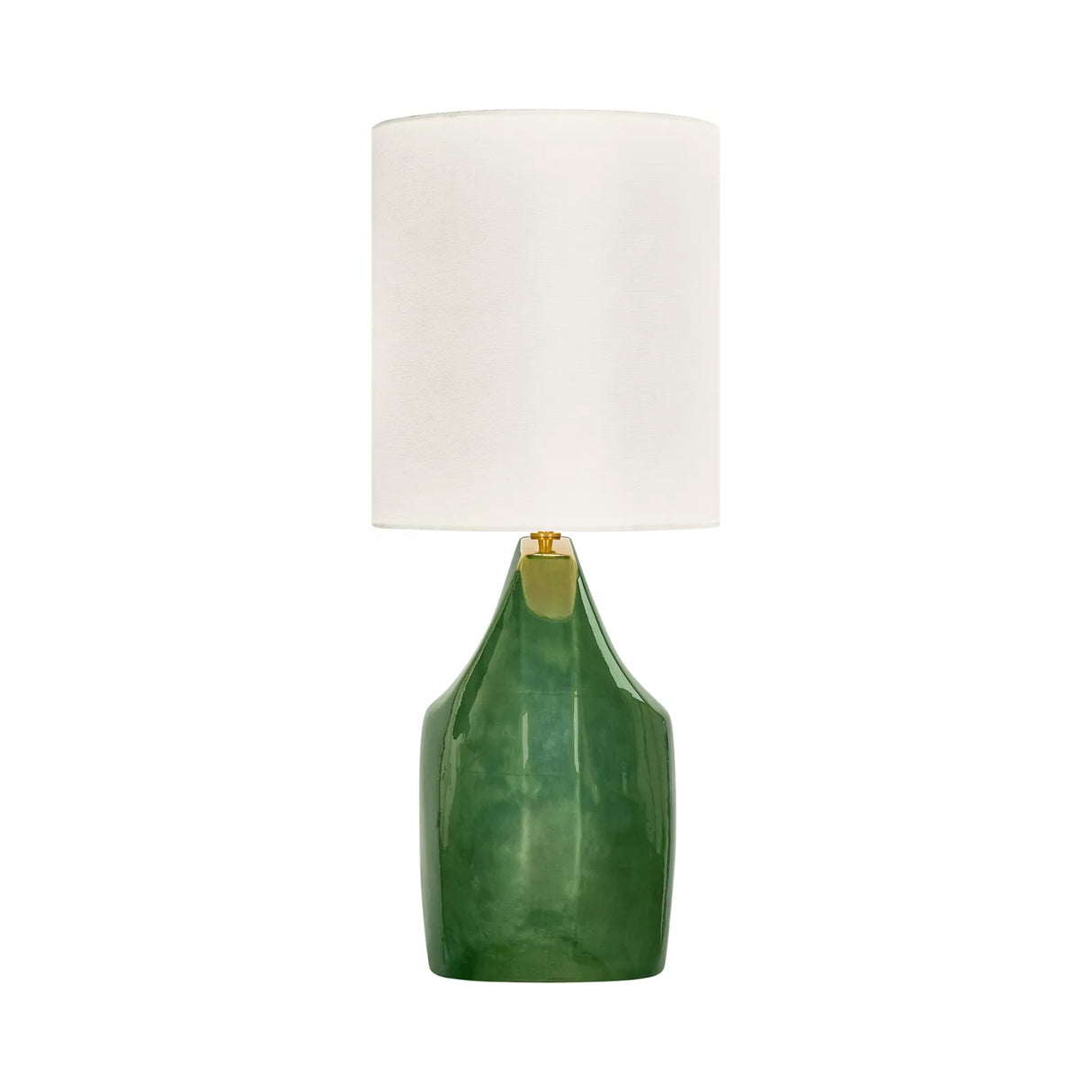 Tivola Table Lamp 27", Glossy Green