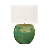 Tivola Table Lamp 27", Glossy Green