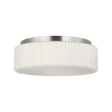 Lumina Flush Mount 14", Brushed Nickel