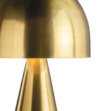 Hesper Rechargeable Table Lamp 15", Aged Brass