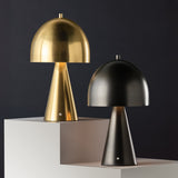 Hesper Rechargeable Table Lamp 15", Aged Brass