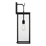 Lavelle Outdoor Wall Light, Large 25", Textured Black