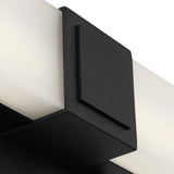 Wendell LED Vanity Light 18", Matte Black