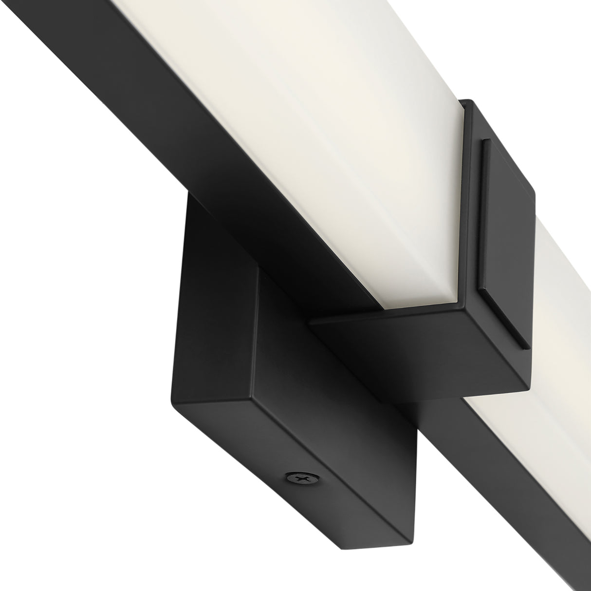 Wendell LED Vanity Light 18", Matte Black