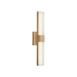 Wendell LED Vanity Light 18", Satin Brass