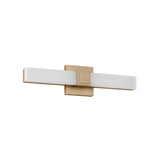 Wendell LED Vanity Light 18", Satin Brass
