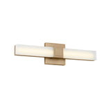Wendell LED Vanity Light 18", Satin Brass