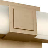 Wendell LED Vanity Light 18", Satin Brass