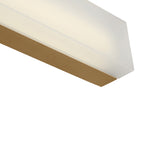 Wendell LED Vanity Light 18", Satin Brass
