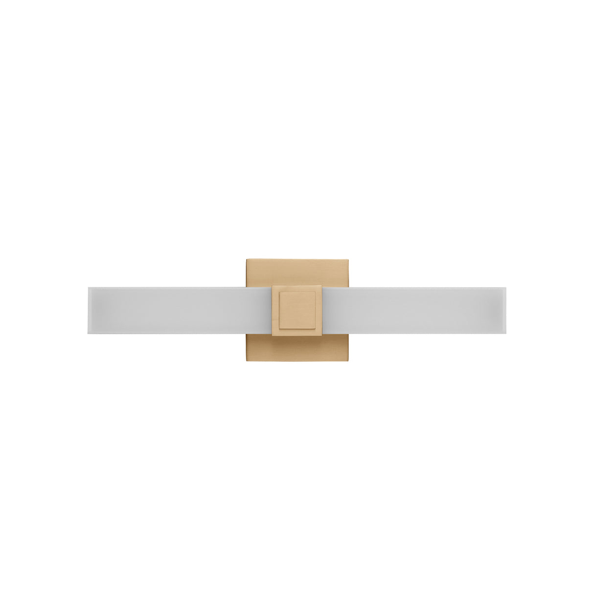 Wendell LED Vanity Light 18", Satin Brass