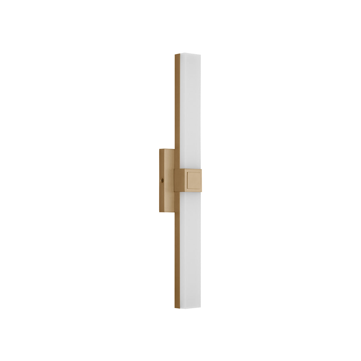 Wendell LED Vanity Light 24", Satin Brass