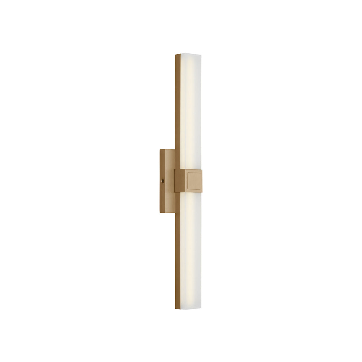 Wendell LED Vanity Light 24", Satin Brass