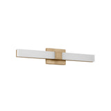 Wendell LED Vanity Light 24", Satin Brass