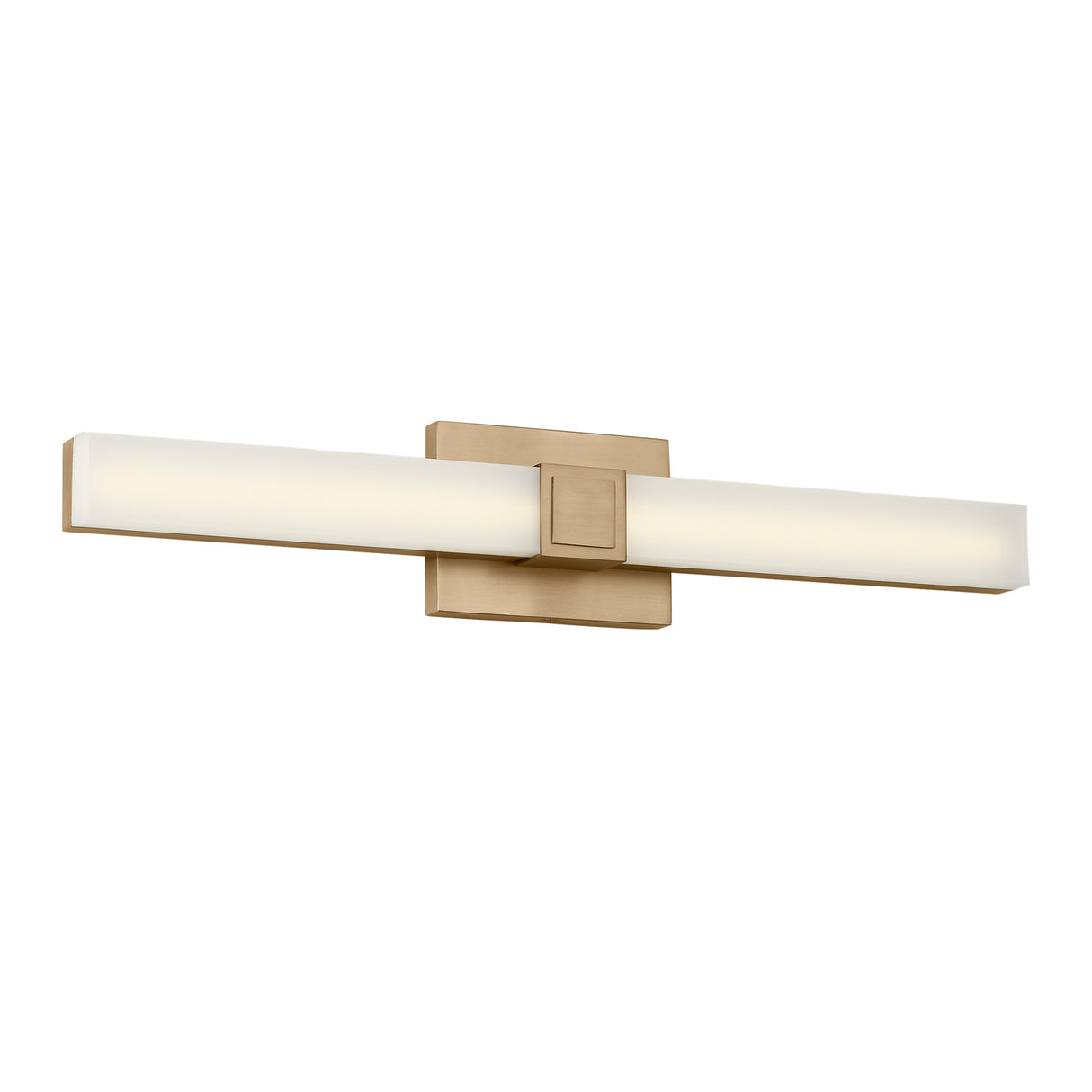 Wendell LED Vanity Light 24", Satin Brass