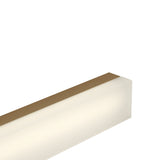 Wendell LED Vanity Light 24", Satin Brass
