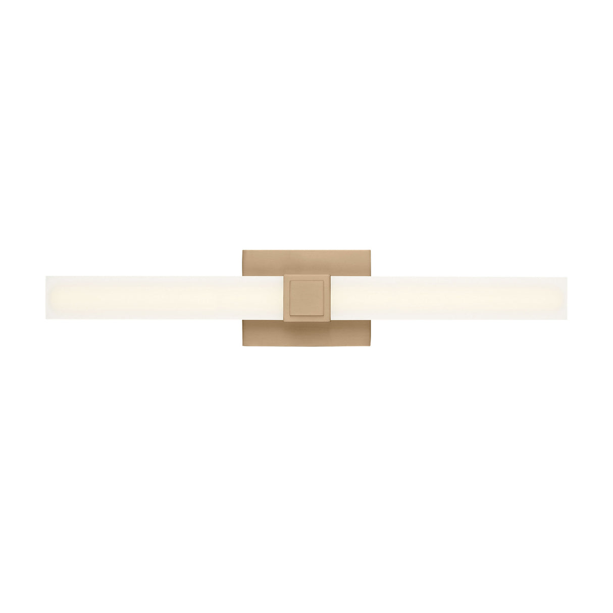 Wendell LED Vanity Light 24", Satin Brass