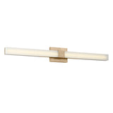 Wendell LED Vanity Light 36", Satin Brass