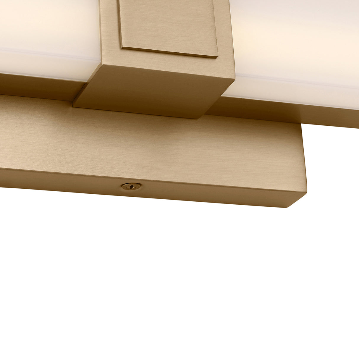 Wendell LED Vanity Light 36", Satin Brass