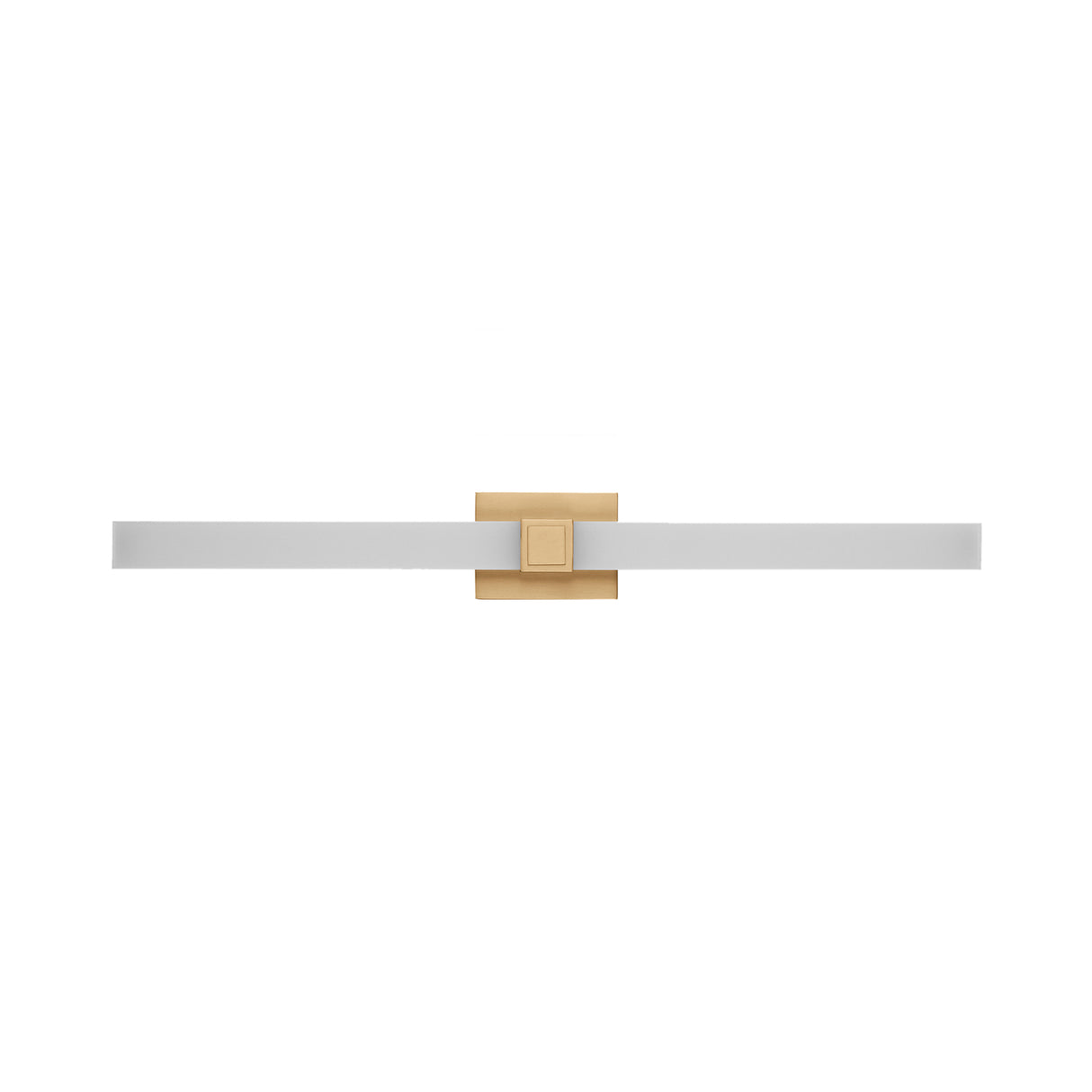 Wendell LED Vanity Light 36", Satin Brass