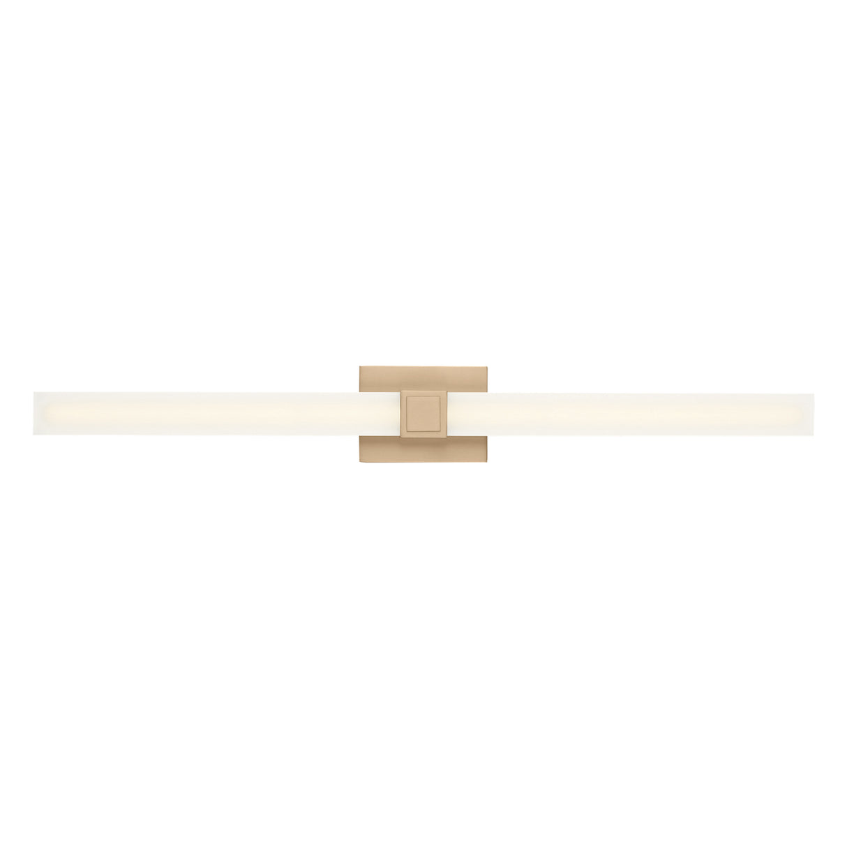 Wendell LED Vanity Light 36", Satin Brass