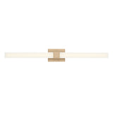 Wendell LED Vanity Light 36", Satin Brass