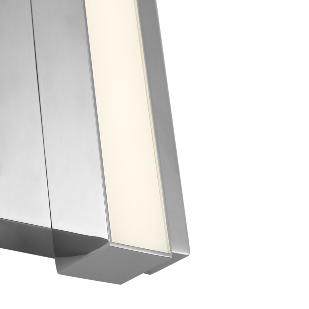 Garrison LED Wall Sconce 13", Chrome