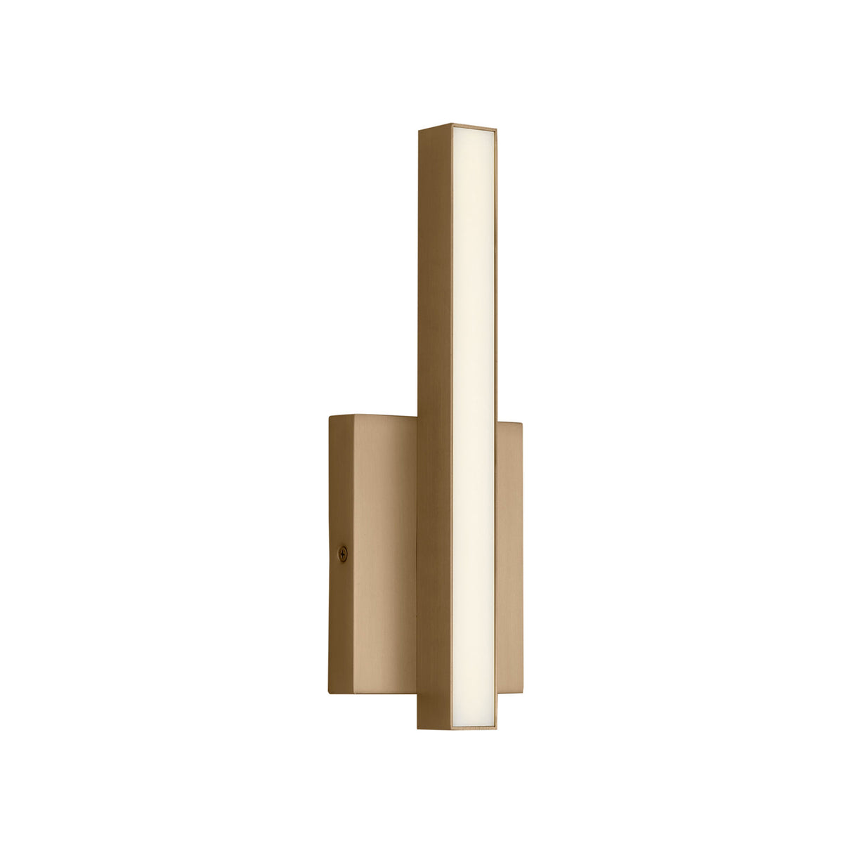 Garrison LED Wall Sconce 13", Satin Brass