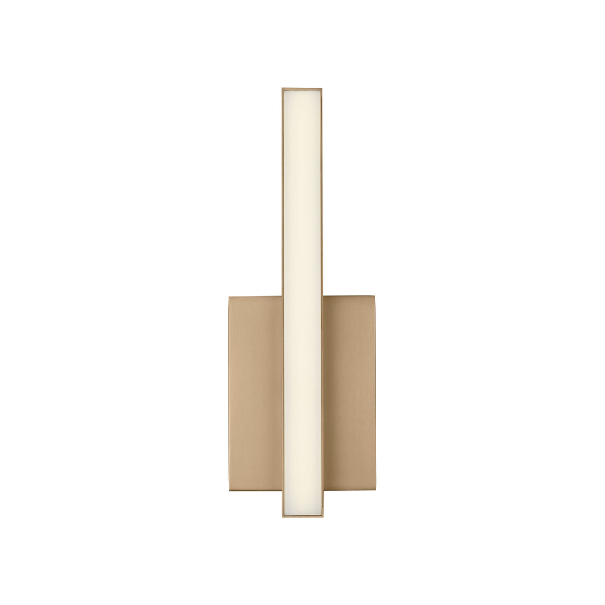 Garrison LED Wall Sconce 13", Satin Brass