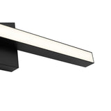 Garrison LED Vanity Light 24", Matte Black