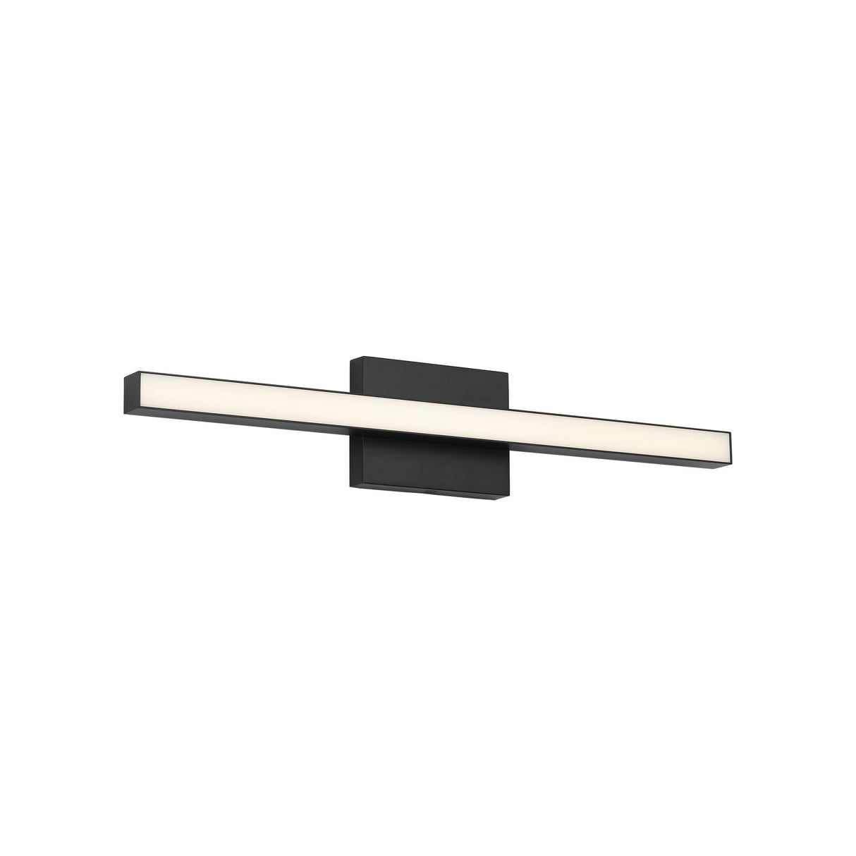 Garrison LED Vanity Light 24", Matte Black