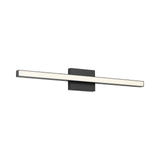 Garrison LED Vanity Light 30", Matte Black