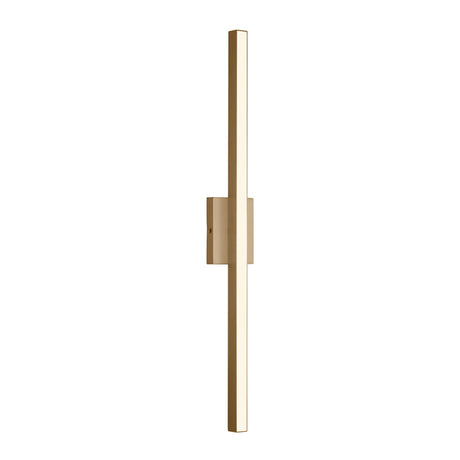 Garrison LED Vanity Light 36", Satin Brass