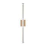 Garrison LED Vanity Light 36", Satin Brass