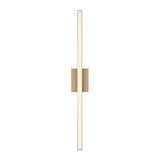 Garrison LED Vanity Light 36", Satin Brass
