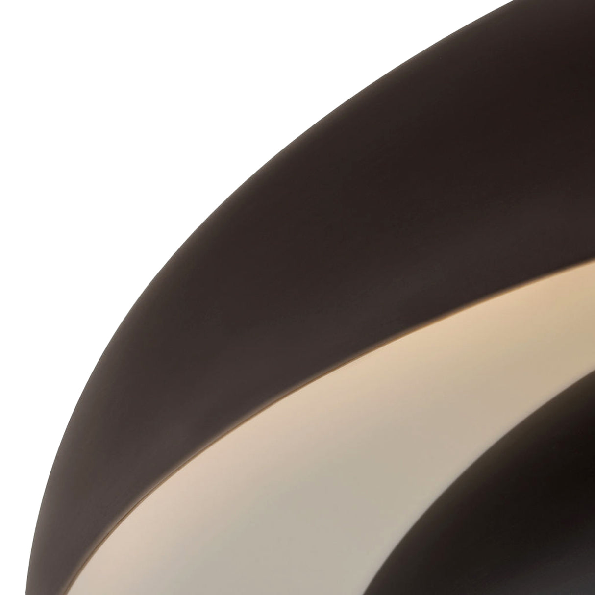 Garnett Semi-Flush 18", Aged Iron