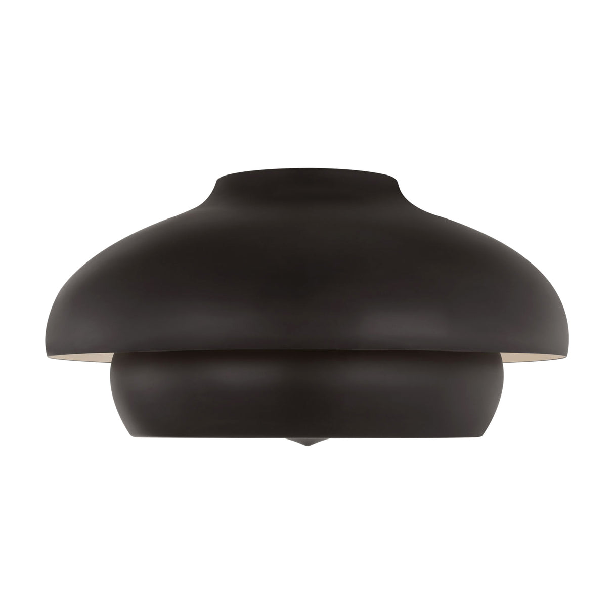 Garnett Semi-Flush 18", Aged Iron