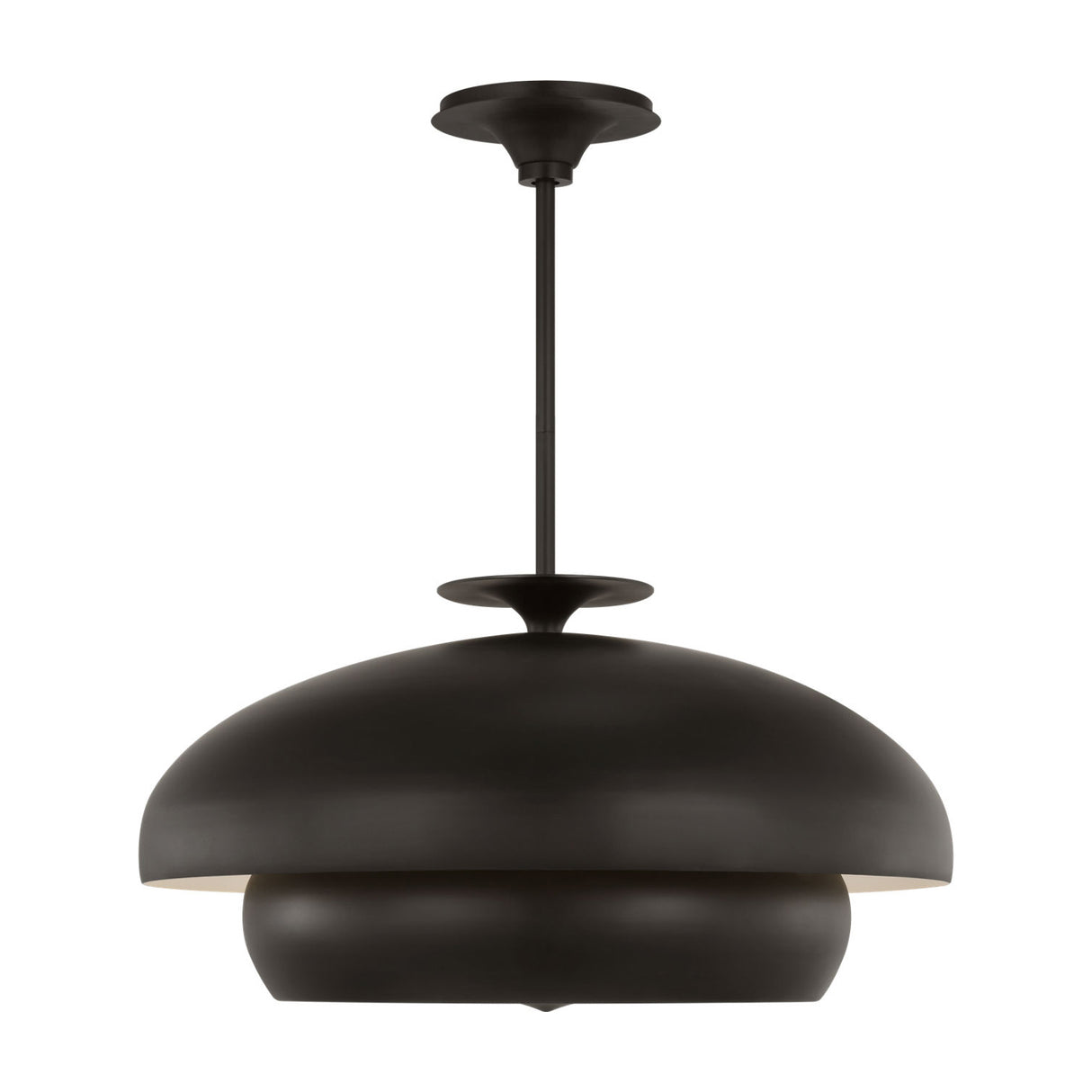 Garnett Large Pendant 24", Aged Iron