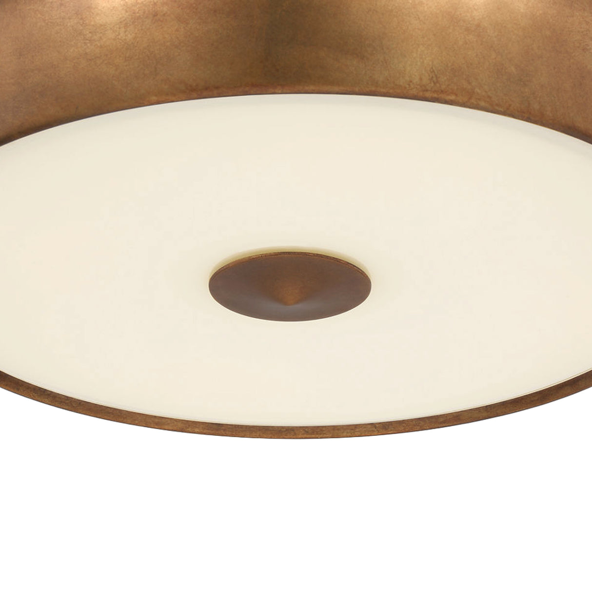 Garnett Large Pendant 24", Vintage Gilded Brass