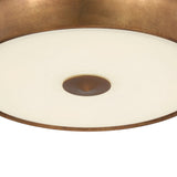 Garnett Large Pendant 24", Vintage Gilded Brass